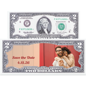 Personalized Two Dollar Note Main Image